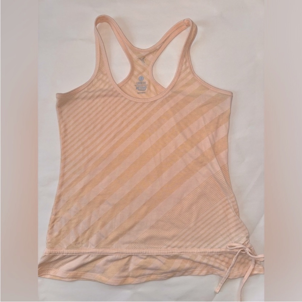 Old Navy Active Racerback Tank Top Tennis Athletic Small Peach Orange